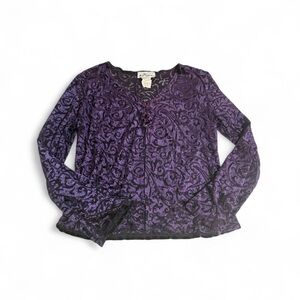 Self Esteem Y2K Whimsigoth Crushed Velvet Women's Blouse Practical Magic